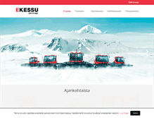 Tablet Screenshot of kessu.fi